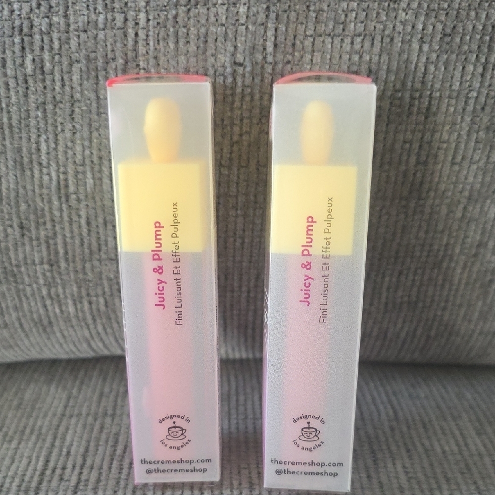 The Creme Shop Lip Oil Elixir, New, Two Sticks, Tinted Jelly - Picture 3 of 10